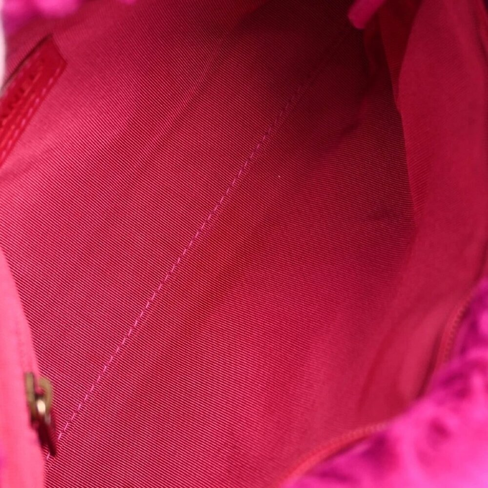 Chanel Pink Fur Chain Shoulder Bag 143554 - Picture 8 of 11